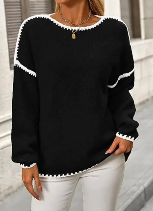 Cozy Pullover Sweater for Fall and Winter