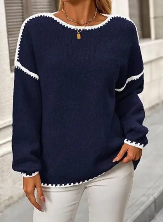 Cozy Pullover Sweater for Fall and Winter