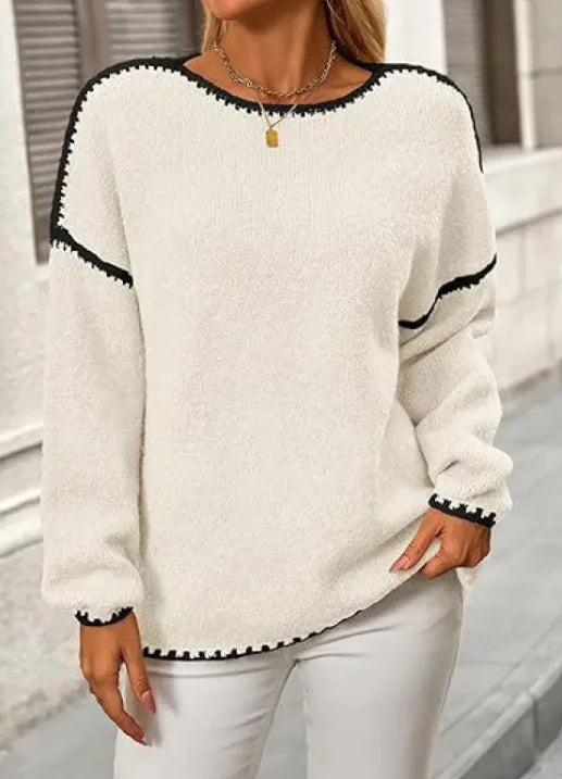 Cozy Pullover Sweater for Fall and Winter