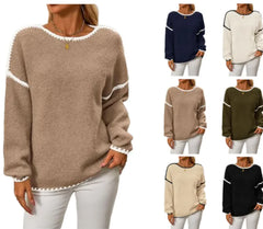 Cozy Pullover Sweater for Fall and Winter