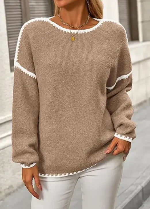 Cozy Pullover Sweater for Fall and Winter